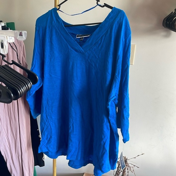 Karen Scott Long sleeve top - Picture 2 of 6